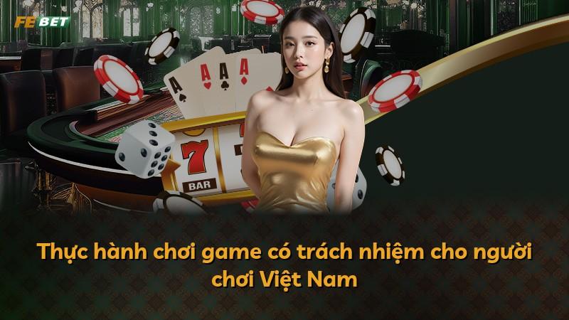 Thực hành chơi game có trách nhiệm cho người chơi Việt Nam
