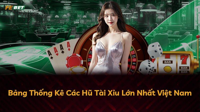 Bảng Thống Kê Các Hũ Tài Xỉu Lớn Nhất Việt Nam
