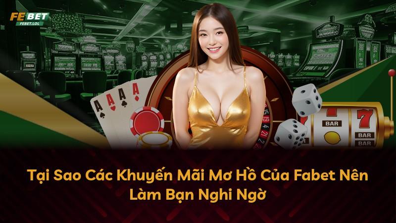 Tại Sao Các Khuyến Mãi Mơ Hồ Của Fabet Nên Làm Bạn Nghi Ngờ